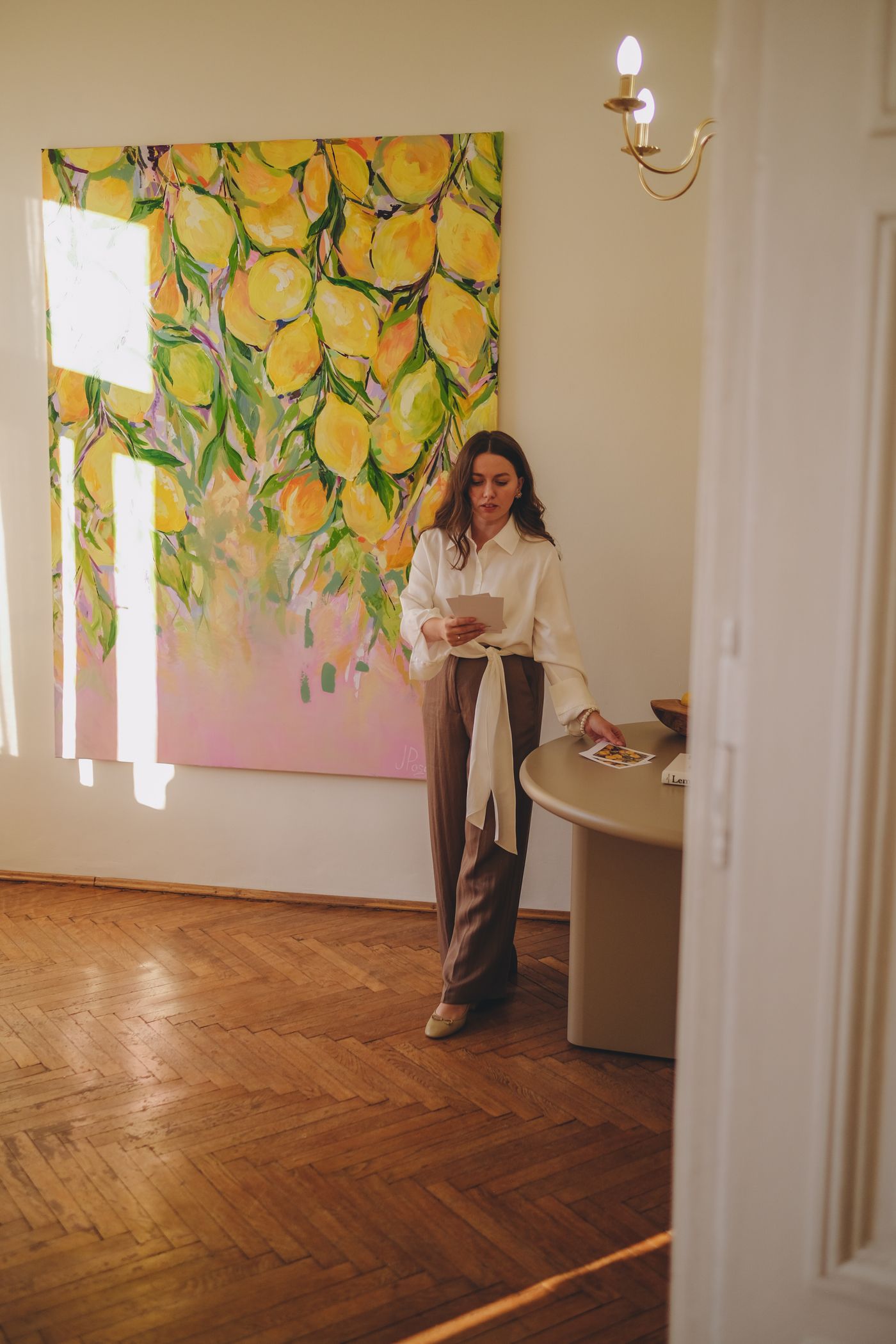 Studio POSTO – Julia Posyliuzhna w pracowni przy ul. Dietla 107